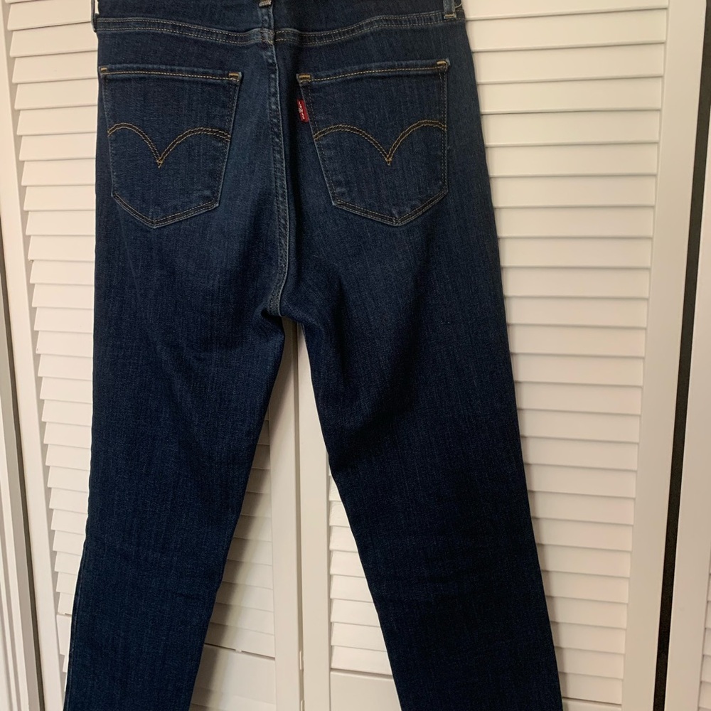 Levi's Blue Straight Leg Jeans Classic Style